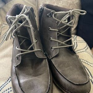 Steve Madden Men's Brown Lace-Up Chukka Boots
